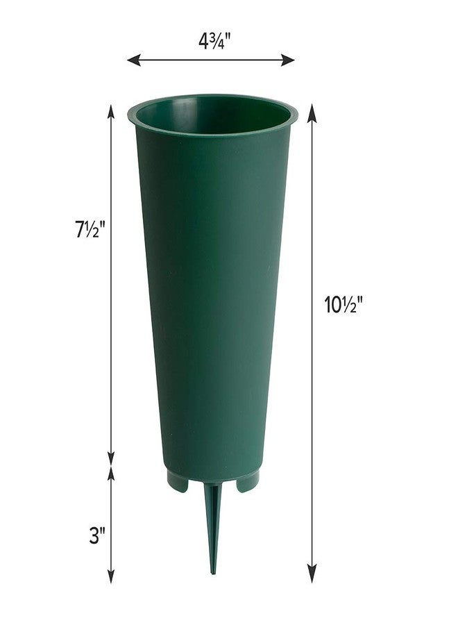 Novelty Large Round Cemetery Vase, 6-Pack - Image 2