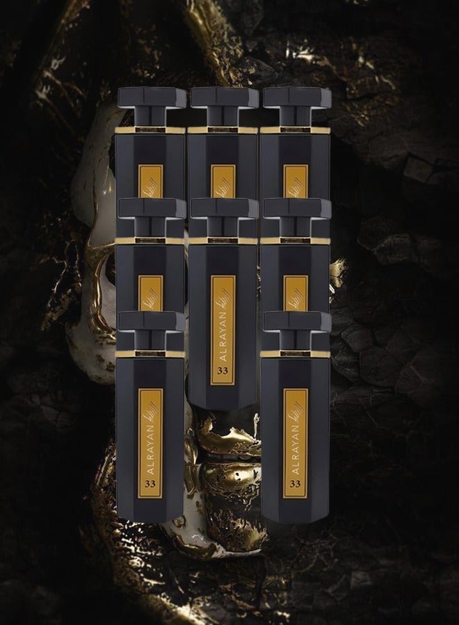Alrayan 8 Pieces Alrayan Perfume 33 For Men 100ml EDP - Image 1