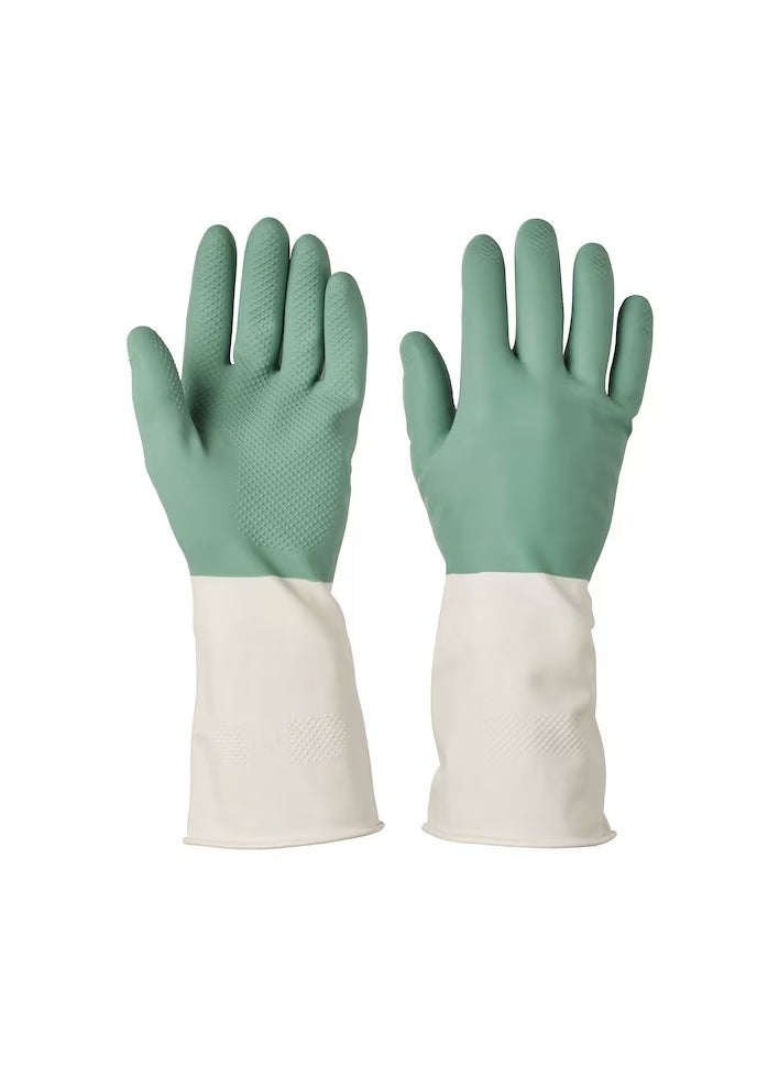 Ikea Cleaning gloves, green, M  - Image 1