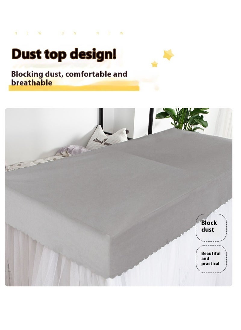 Bluejw - Upper Deck Single Bed Curtain Privacy Bed Tent With Stand And Mosquito Net - Image 1