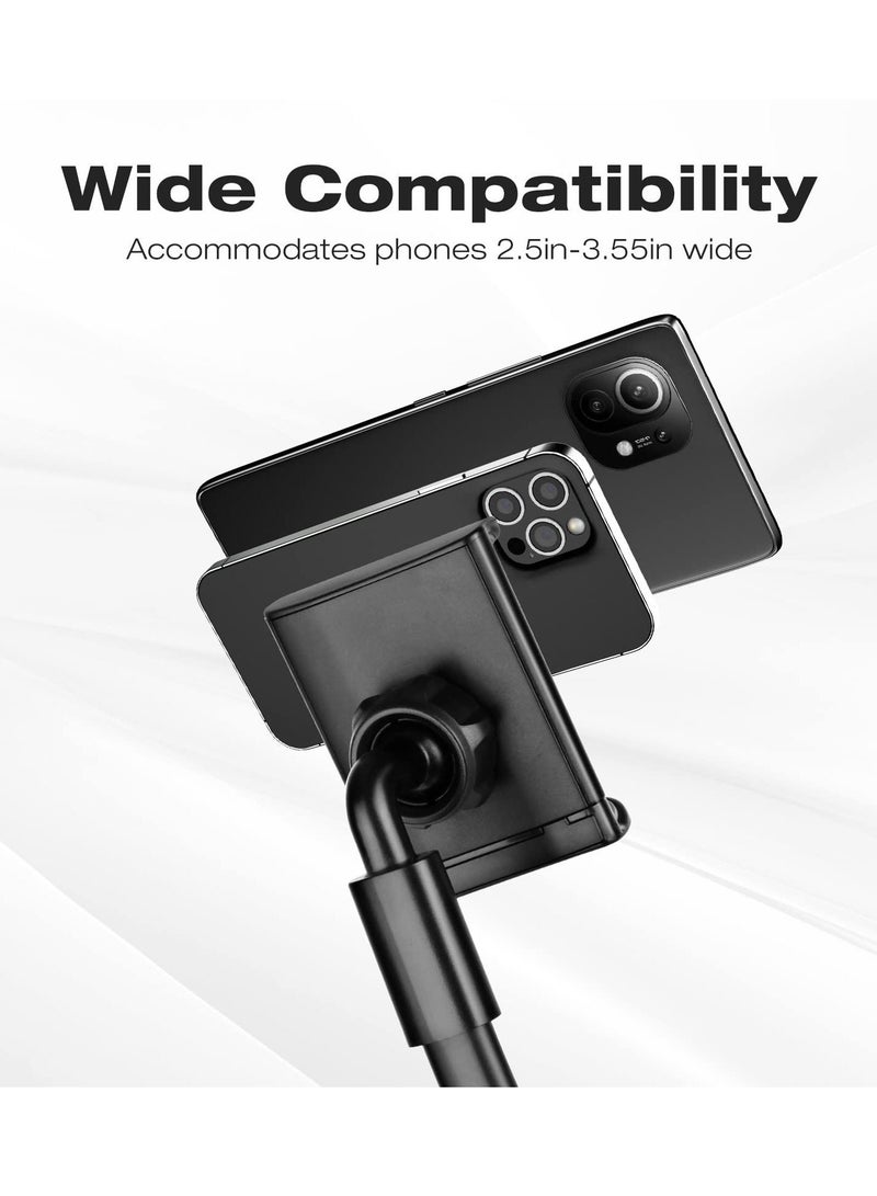 SYOSI SYOSI, Cell Phone Stand, Flexible Long Arm Gooseneck Holder, Hand Free 360° Rotation Neck Mount for Bed, Universal Lazy Bracket Stand 4.7''-6.7''  - Image 3