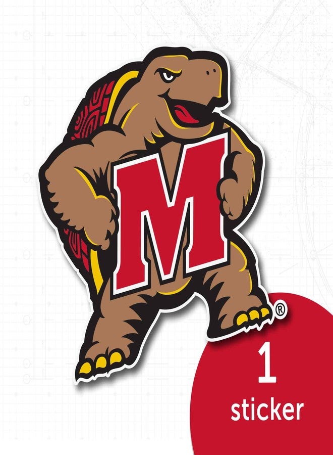 Desert Cactus University of Maryland Sticker Terrapins UMD Terps Vinyl Decal Laptop Water Bottle Car Scrapbook (IND 5) - Image 5