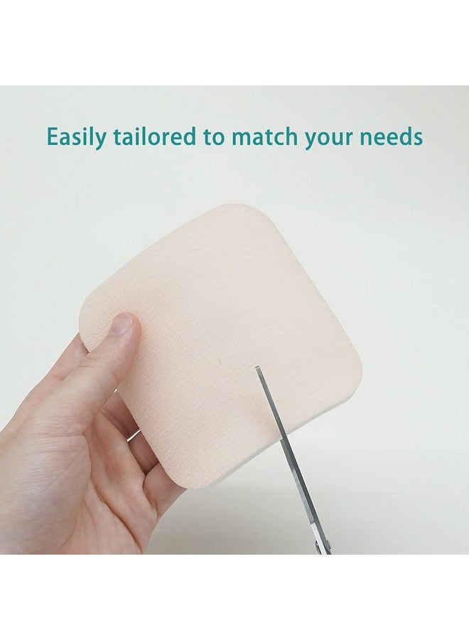 Dimora Dimora Foam Dressing, Sterile Non-Adhesive Hydrophilic Pads, Highly Absorbent 4"x4"(10 cm*10 cm) Pack of 10 Square Waterproof Dressing for Wound Care - Image 4