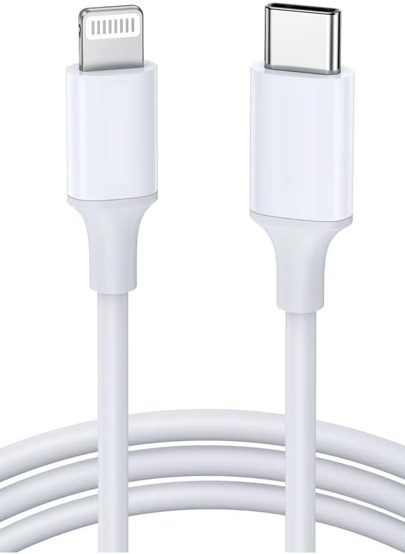 TecV - USB C to Lightning Cable 1M [MFi Certified] Compatible with iPhone USB C to Lightning Cable Compatible with iPhone 14 Pro Max/14/13/12/11 Pro/X/XS/XR/8 Plus/AirPods Pro - Image 1