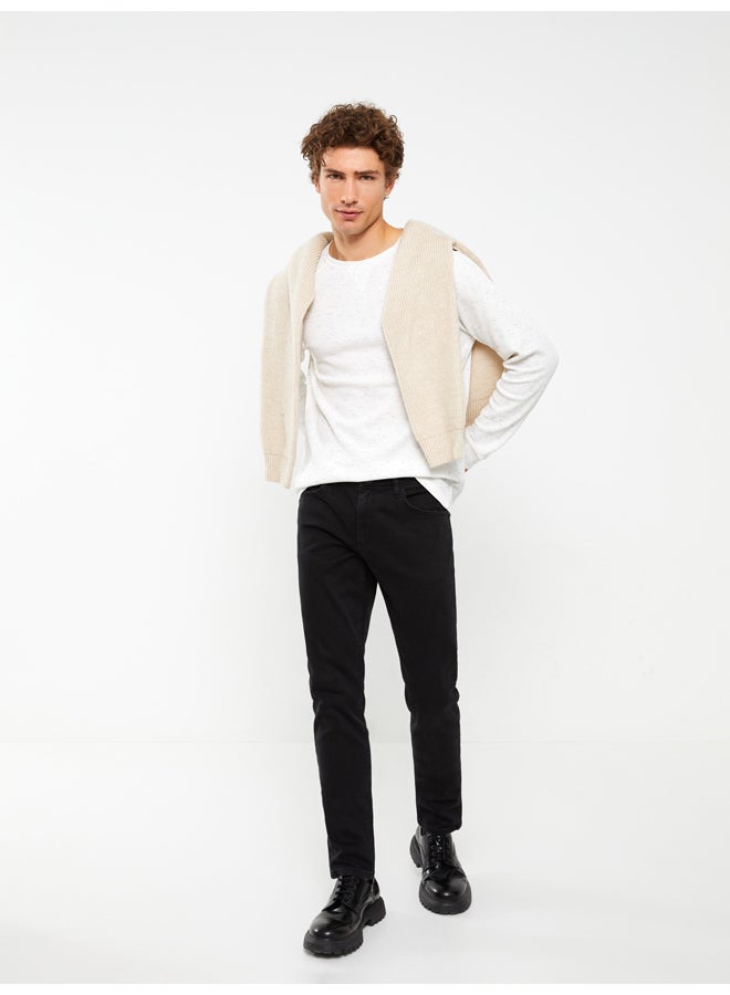 LC WAIKIKI 750 Slim Fit Men's Denim Trousers - Image 1