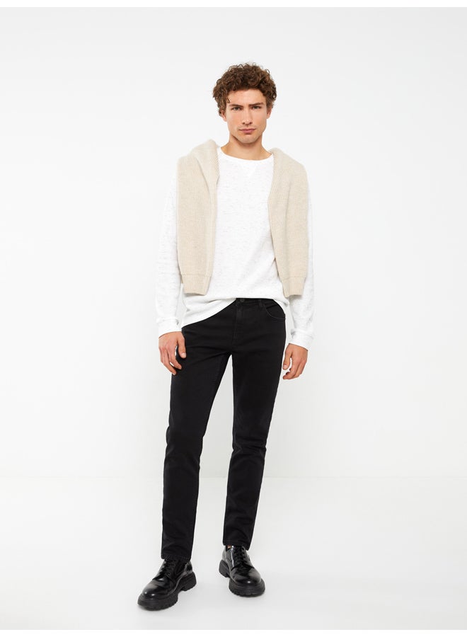 LC WAIKIKI 750 Slim Fit Men's Denim Trousers - Image 2