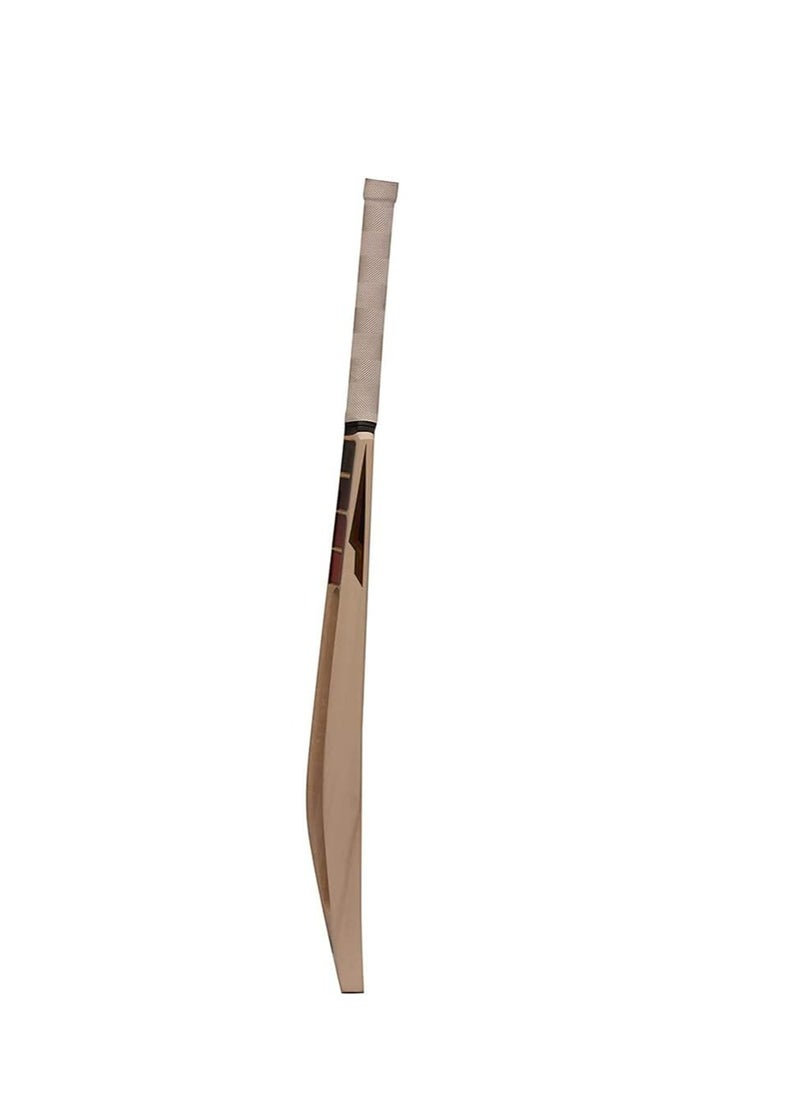 SS KW0022 Kashmir Willow Cricket Bat for Men – Short Handle | Lightweight Scoop Bat with Protective Cover | Leather Ball Play | Full Size | Ideal for Training & Matches