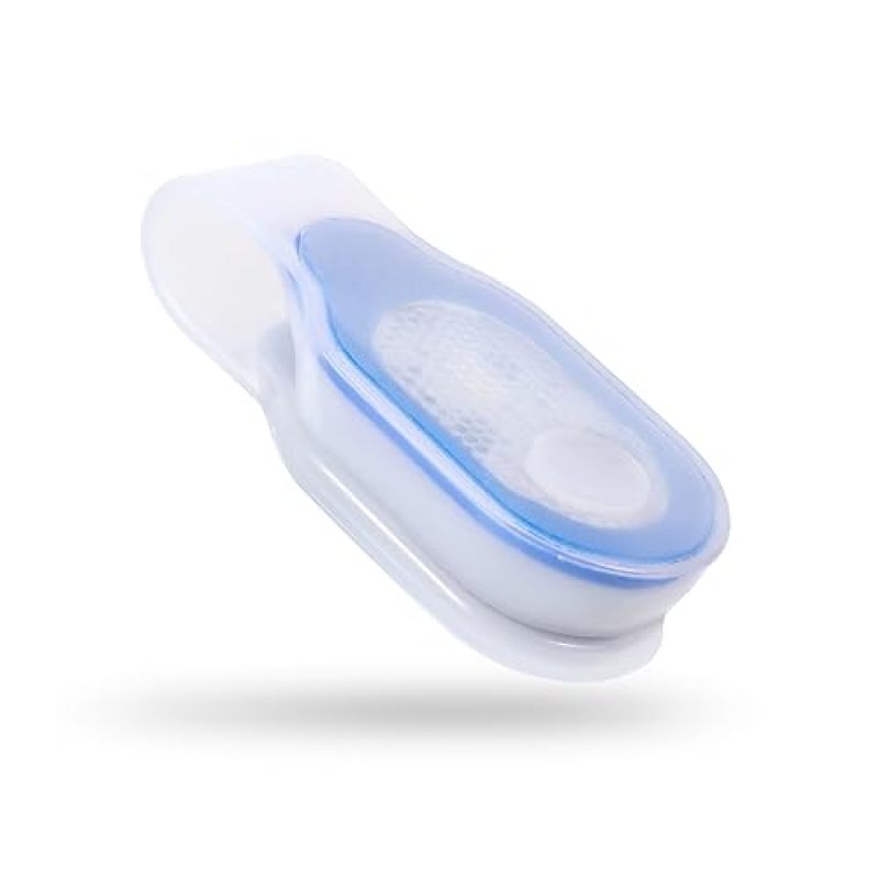 Rechargeable Nurse Light 3.05 X 2.54 X 3.81 Cm Blue Silicone Rubber Magnetic Clip - Adjustable Brightness Hands-Free LED Badge Light for Night Shift Medical Professionals - Image 1