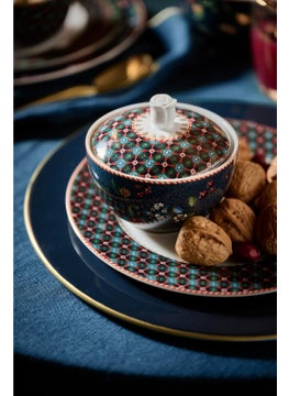 Pip Studio Berry Blues Blue Porcelain Sugar Bowl 300 ml  - Image 2