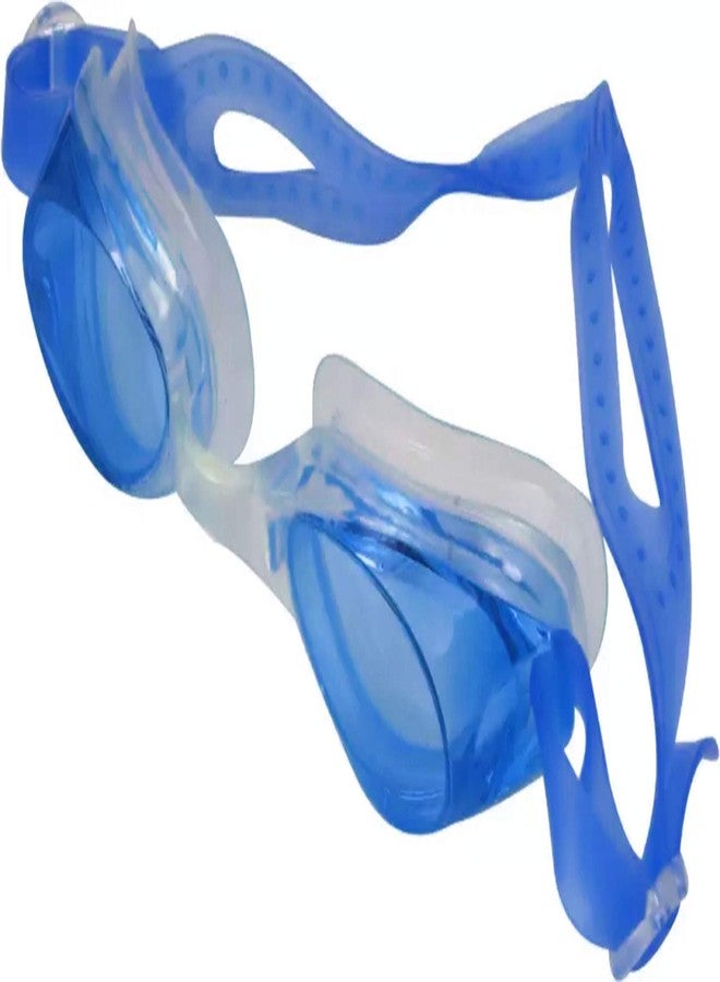 Ekan Unisex Slip-Resistant and Anti-Fog Coating Goggles with Earplugs for Swimming Kids and Adults 30 Gram Pack of 1 (Blue Combo) - Image 4