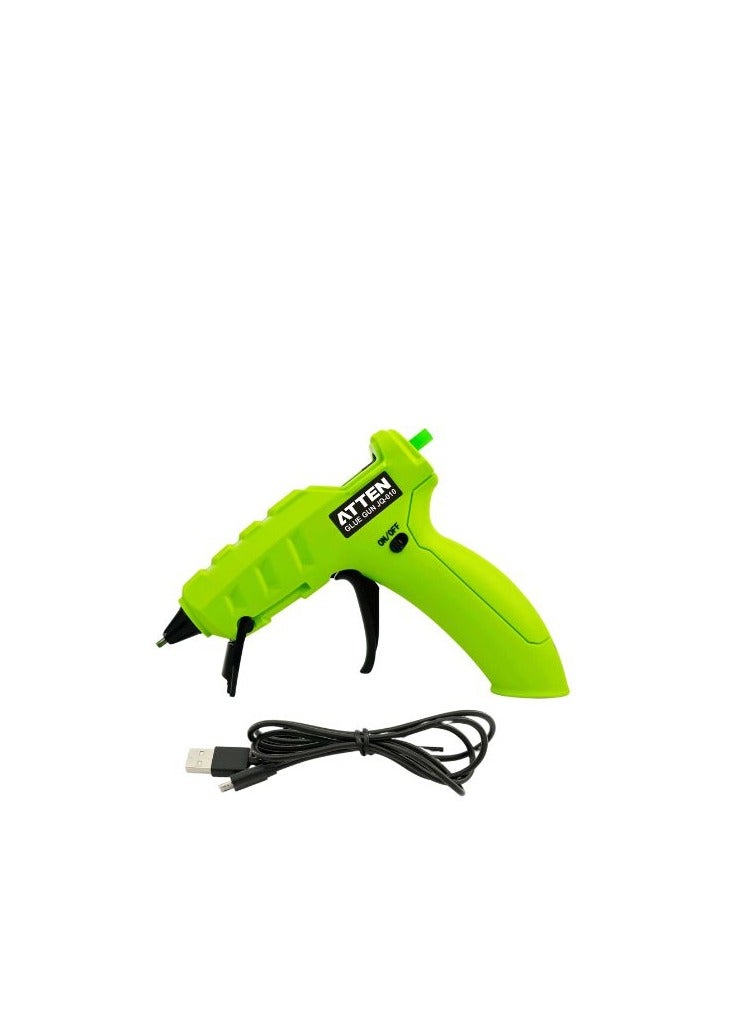 ATTEN Atten JQ-010 Hot Melt Glue Gun is a versatile and user friendly tool designed for a wide range of applications from crafting and home repairs to professional projects. - Image 1