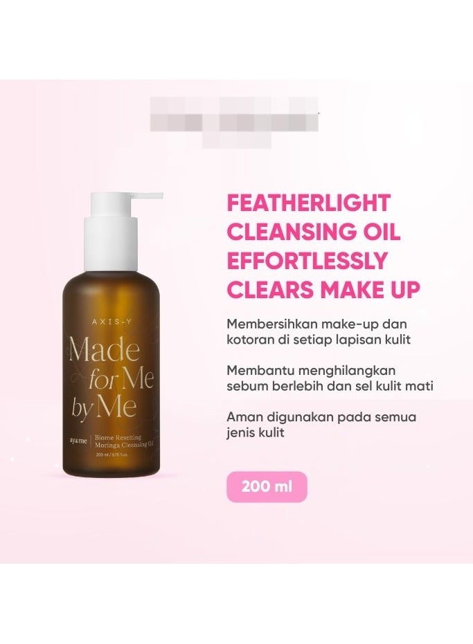 Axis-Y Biome Resetting Moringa Cleansing Oil 200ml - Image 3