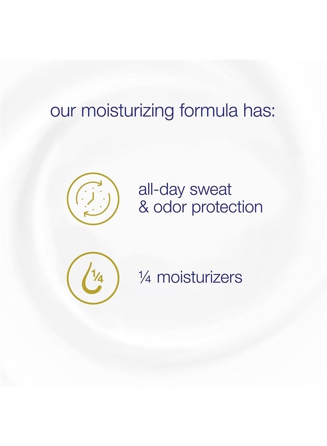 Dove Invisible Solid Antiperspirant Deodorant Stick for Women, Powder, For All Day Underarm Sweat & Odor Protection 2.6 oz, 2 Count - Image 4