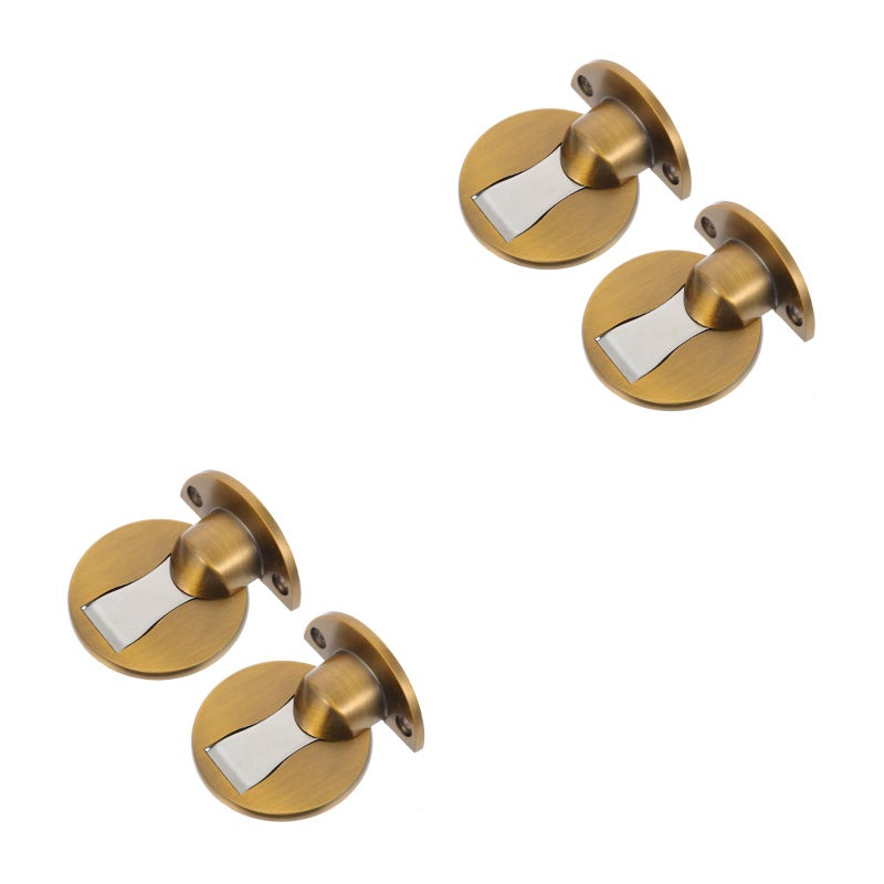4 Sets Magnetic Door Anti-collision Door Catcher Alloy Door Holder - Image 1