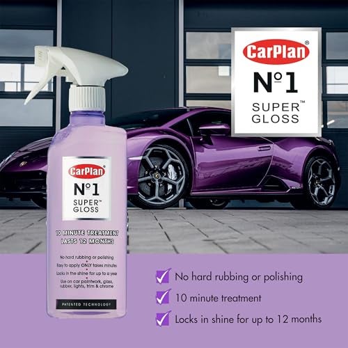 CarPlan No1 Super Gloss, 10 min to Apply Lasts 12 Months, 21 Fl Oz - Image 3