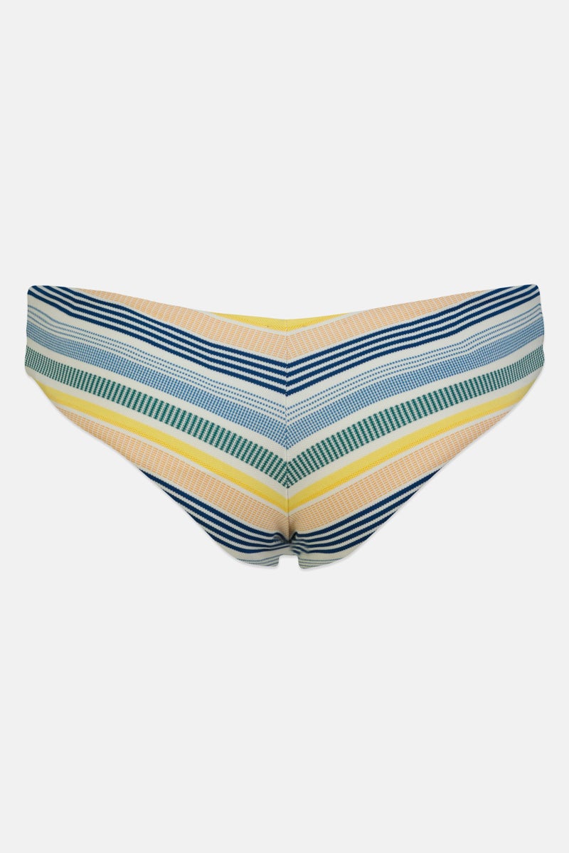 oysho Women Textured Pull On Bikini Bottom, Multicolor - Image 3
