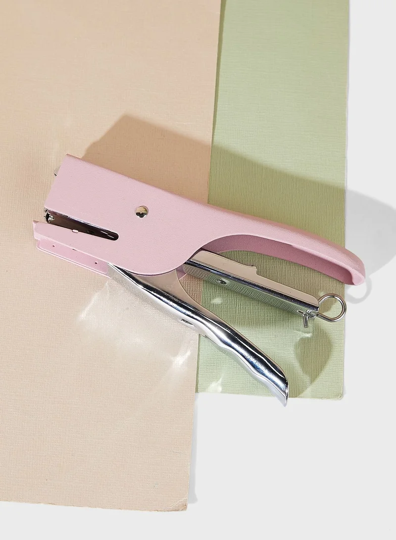 DesignWorks Ink Dusty Pink Hand Held Stapler