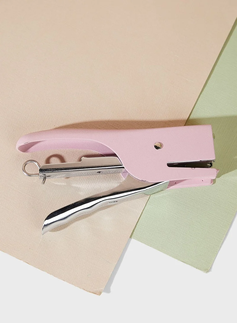 DesignWorks Ink Dusty Pink Hand Held Stapler