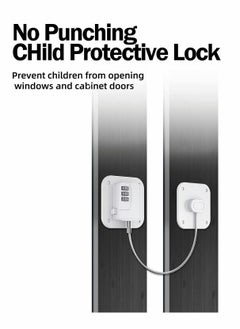 Y&D Refrigerator Lock Combination with Digital Password, Easy to Install Child Safety Cabinet for Kitchen  - Image 2