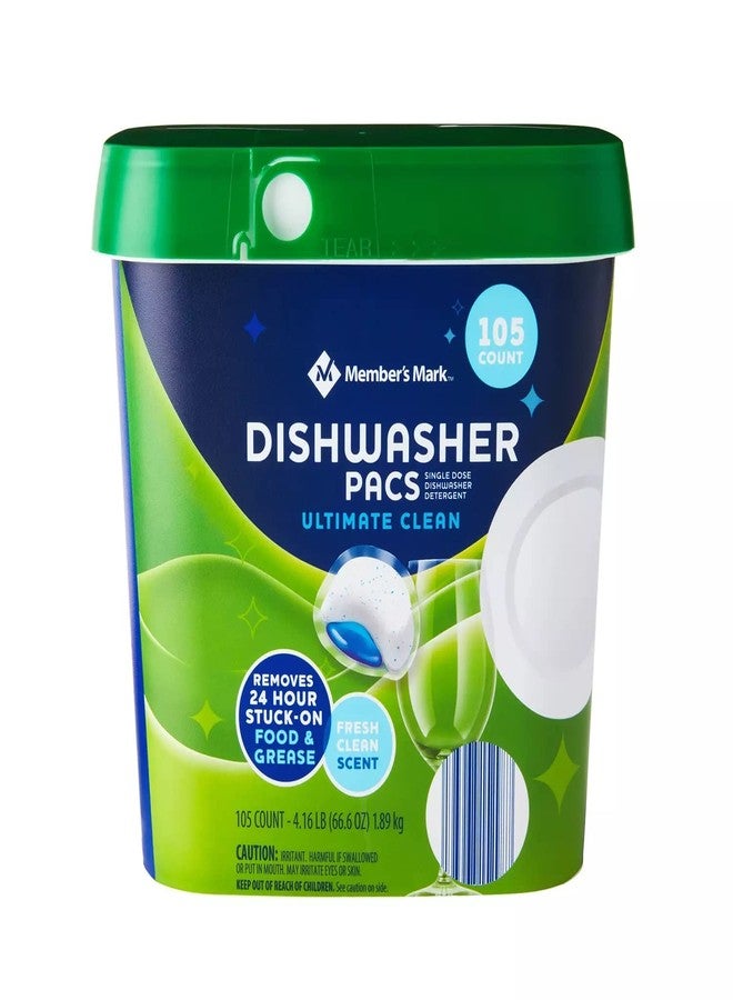 Members Mark Member's Mark Auto Dishwasher Pacs, Ultimate Clean (105 Count) - Image 1