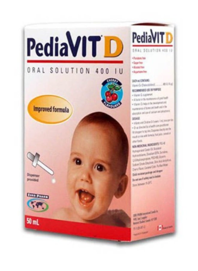PediaVit D Drops 50ml  - Image 1