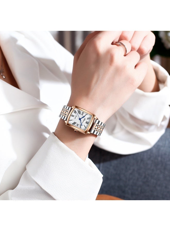 Chenxi Women’s Quartz Wrist Watch with Luxury Diamond-Studded Design, Water Resistant, Scratch-Resistant Glass, Stainless Steel Strap with Elegant Box - Image 4
