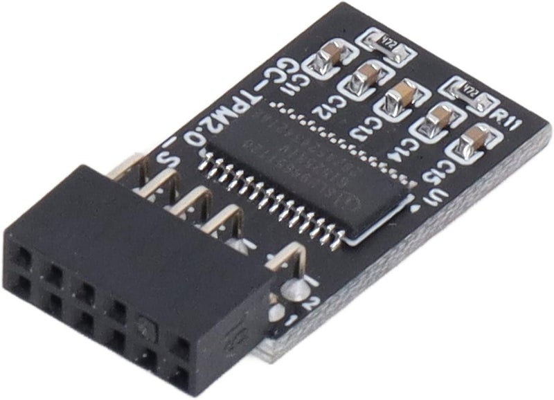 Consistent single item quality TPM 2.0 Encryption Security Module, LPC SPI 12Pin Interface High Security Remote Card Encryption Security Board Accessory for Motherboard Scratch resistant Transit & use compatible Individual & group usable Temp resistant Matte anti slip finish Space saving design picks Nationwide courier network Precision processed material Global production standard crafted Tight fitted parts General purpose premium build Gulf market standard build All-round applied quality On-demand local restock Connectable modular Simplified versatile design Home & professional compatible Daily universal pick Licensed warehouse stored goods Transit damage prevent build Market aligned local stock All consumer tier purchase options Simple multi-feature practical build Nationwide warehouse layout - Image 1