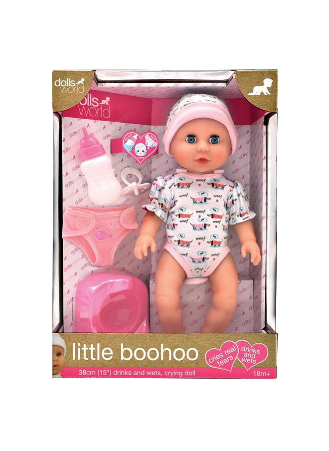dolls world دمية ديرك وفيرت دلكس 38 سم (15 بوصة) ليتل بوهيو  - Image 1
