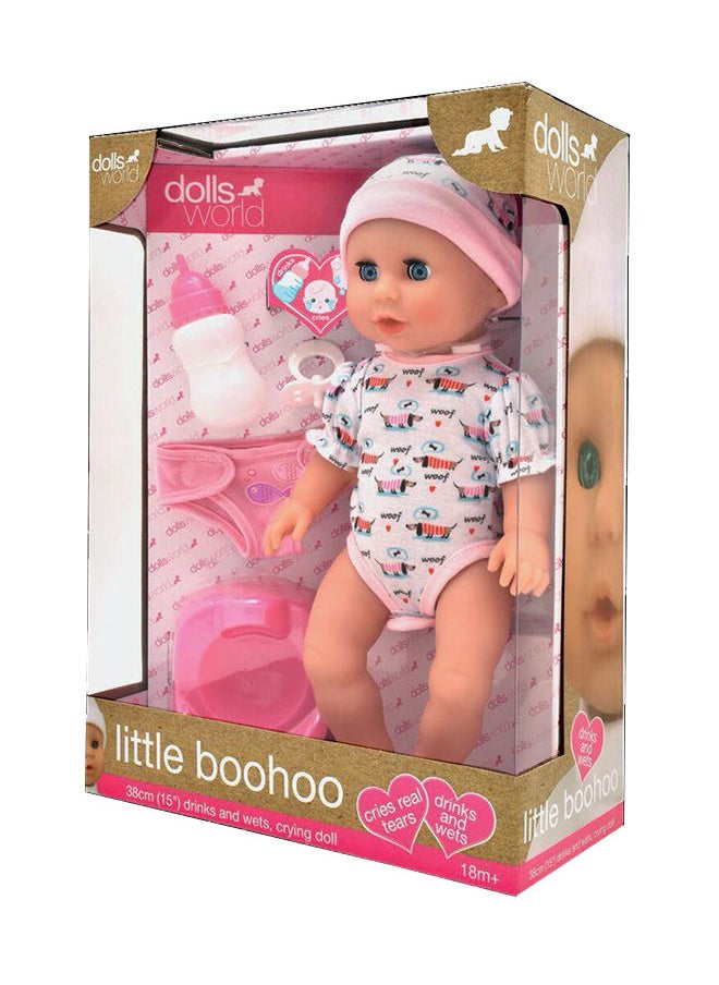 dolls world دمية ديرك وفيرت دلكس 38 سم (15 بوصة) ليتل بوهيو  - Image 2