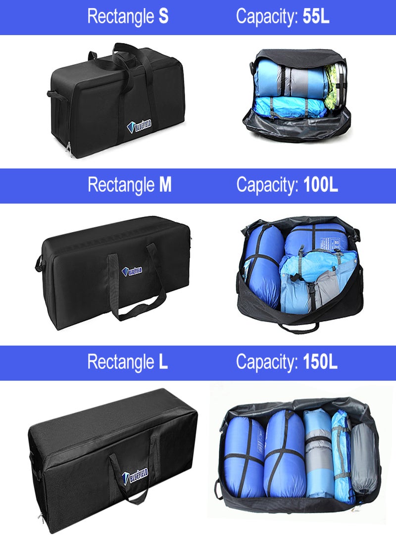 Bluefield 80L Extra Large Travel Storage Bag Water Hand Bag Folding Luggage Bag Backpack - Image 5