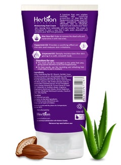 Herbion Naturals Herbion Naturals Moisturising Foot Cream with Cocoa Butter, Aloe Vera Gel, Peppermint Oil & Grape Seed Oil, for Noticeably Soft & Smooth Feet 100ml  - Image 2