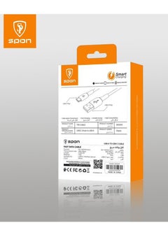 سبون كيبل شحن تايب سي ضد القطع ماركة SPON  - Image 4