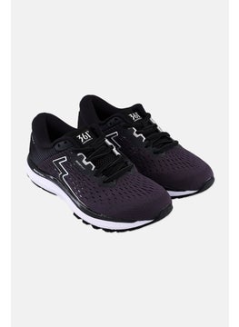361 Degrees Women Wide Meraki 4 Lace Up Running Shoes, Black  - Image 1
