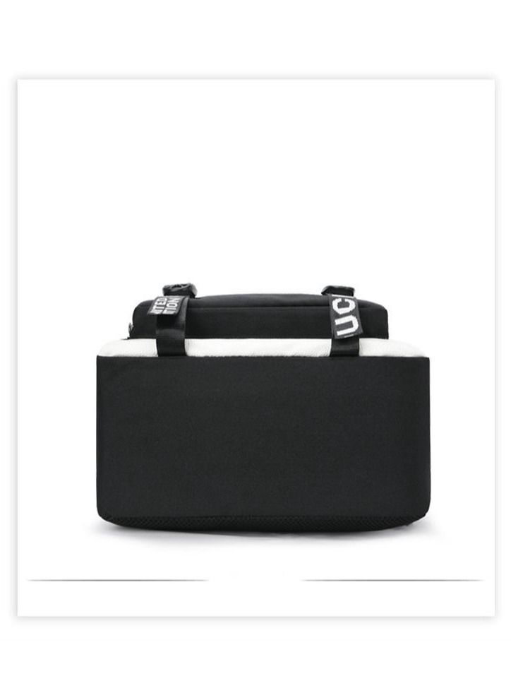 Summer Anime Casual School Backpack Black - Image 3
