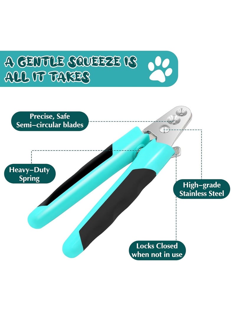 Generic - Cat Nail Clippers with Two Circular Cutting Holes Safety Guard of Different Sizes(2 mm) - Suitable for Cats and Other Small Animals at All Growth Stages - Image 1