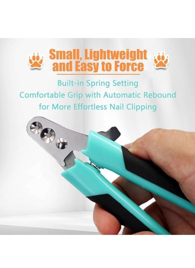 Generic - Cat Nail Clippers with Two Circular Cutting Holes Safety Guard of Different Sizes(2 mm) - Suitable for Cats and Other Small Animals at All Growth Stages - Image 1