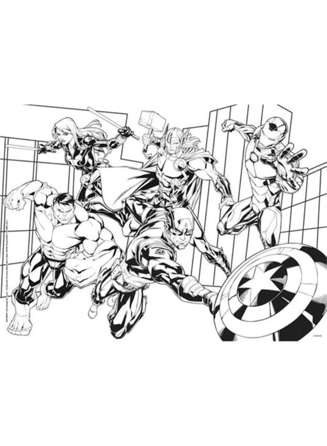 Lisciani Avengers Double-Face Puzzle - 48 Pieces - Image 3