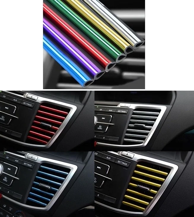 NKT GROUP Interior Air Conditioning Grille Air Outlet Decorative Strips Air Conditioning Strip Trim Wick