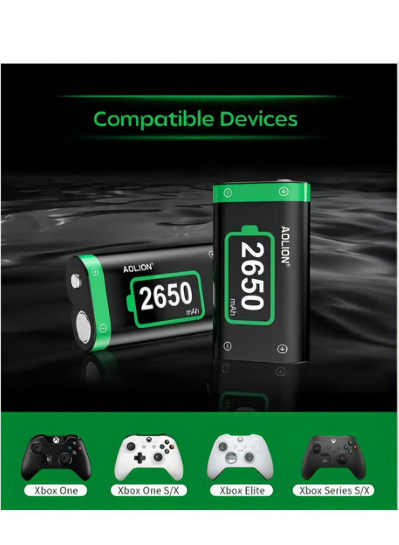 أوليون x-box سلسلة العاشر التعامل مع البطارية عدة شاحن لاسلكي - Image 2