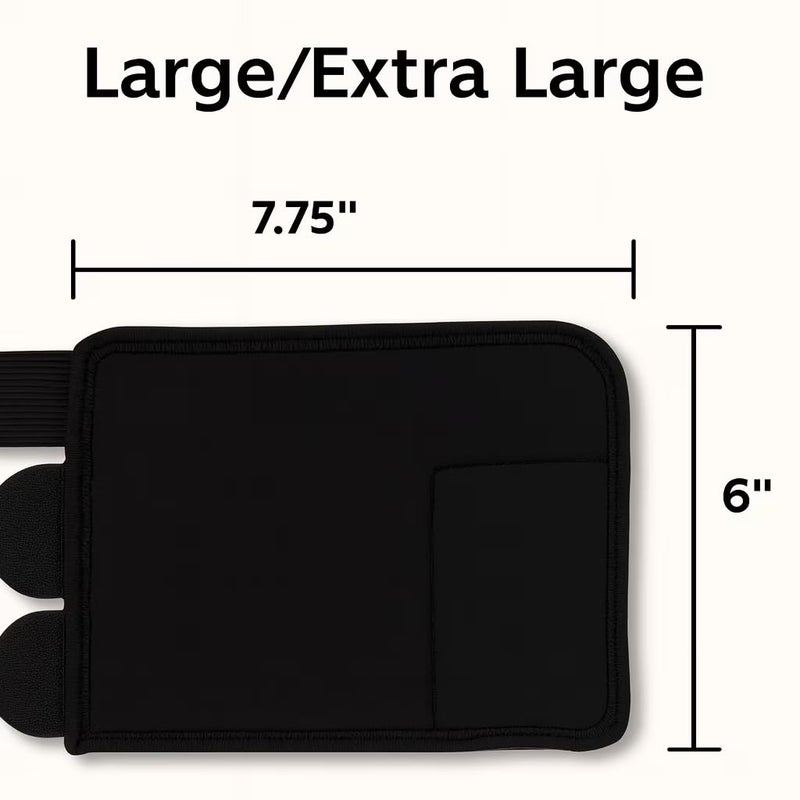 Labra Dog Front Leg Brace - Compression Wrap with Adjustable Straps - Dog Wrist Brace for Support - Leg Sleeve to Stop Licking - Aid in Wound Care and Recovery - Large/Extra Large - Image 2