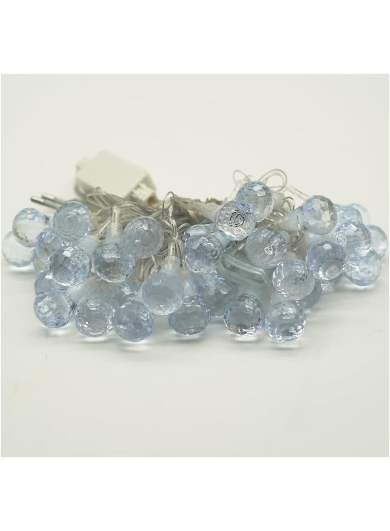 ALLTEC Colorful Globe String Lights, 5 Meter Length, 20 LED, for Home, Patio, Party, Christmas, Garden Decor, Multicolor - Image 3