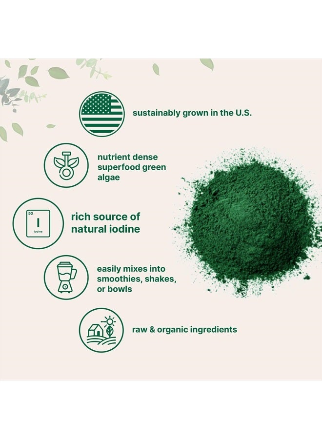 Micro Ingredients Organic Kelp Powder, 2lbs | Sustainably US Grown, Raw Ascophyllum Nodosum Source | Rich in Iodine for Thyroid Support, Body Scrubs, & Skin Care | Sea Vegetable | Non-GMO, Vegan - Image 3