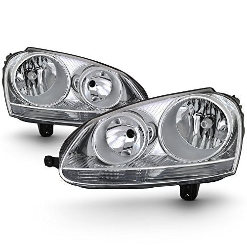 ACANII For 2006 2007 2008 2009 Volkswagen GTIJettaRabbit Headlights Headlamps Driver Passenger Side