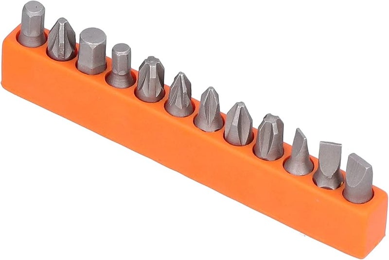 17Pcs Carbon Steel Hardware Tools Set with Hammer Wrench Plier Screwdriver Bits - Image 3