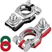 Aikyciu Battery Terminal Connector Top Post Battery Terminals Positive and Negative 1 Pair Corrosion Resistance Universal Car Accessories for SUV Van Motorcycle - Image 2