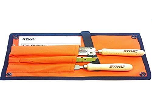 STIHL مجموعة أدوات شحذ سلسلة المنشار STIHL 5605 007 1029 كاملة لقطر 3/8 بوصة و 13/64 بوصة - Image 1