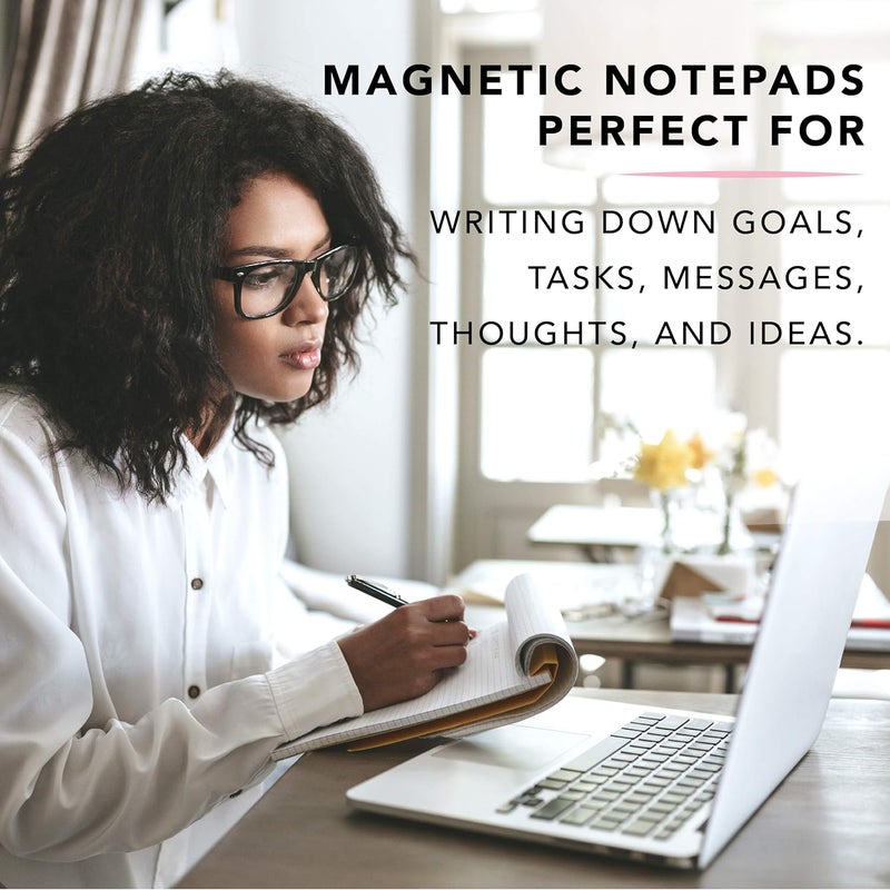Graphique Magnetic Notepad - Gold Dots Grocery and Shopping List - Fun Decorative To-Do List - Perfect House Warming Gifts - 100 Tear off Sheets (4" x 9.25" x .5") - Image 5