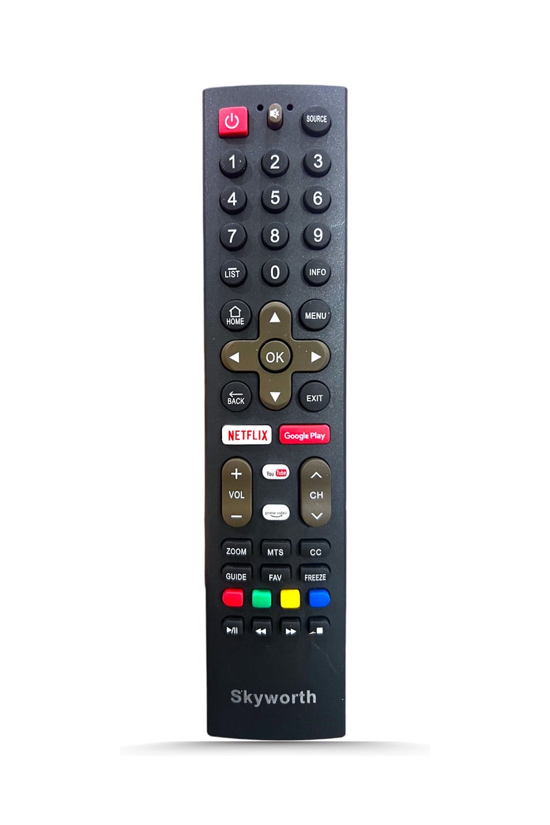 سكاي ورث جهاز تحكم عن بعد بديل لتلفزيون سكاي ورث الذكي LCD LED مع تطبيق نتفليكس ويوتيوب - Image 1