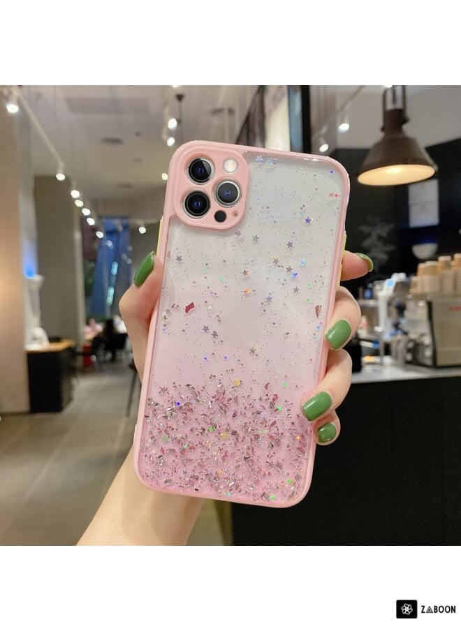 Generic - Protective Case Cover For iPhone 14 Pro Starry Gradient Glitter Powder TPU - Image 1