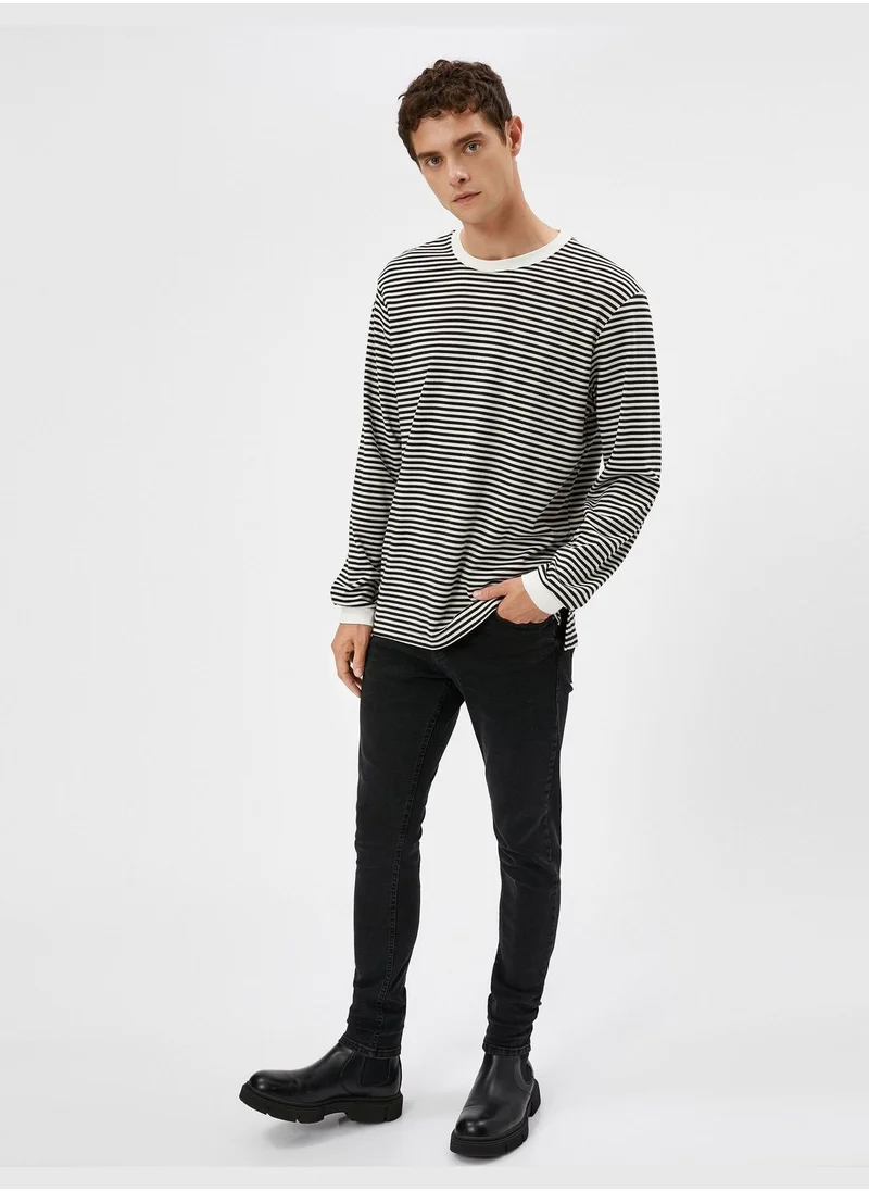 كوتون Justin Super Skinny Fit Jeans